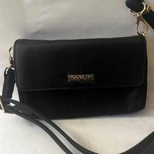 Travelon black crossbody back anti theft travel bag